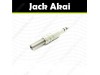 Akai Steel Jack Plug Stereo 6.5mm